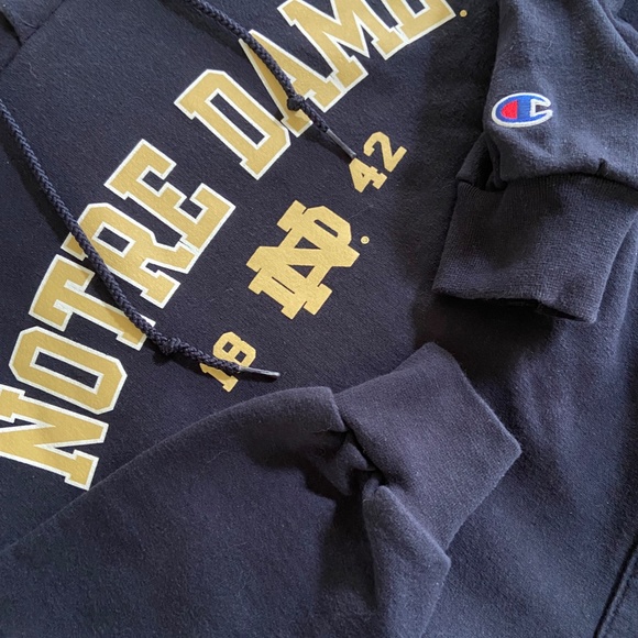 Champion Notre Dame hoodie - Picture 3 of 7